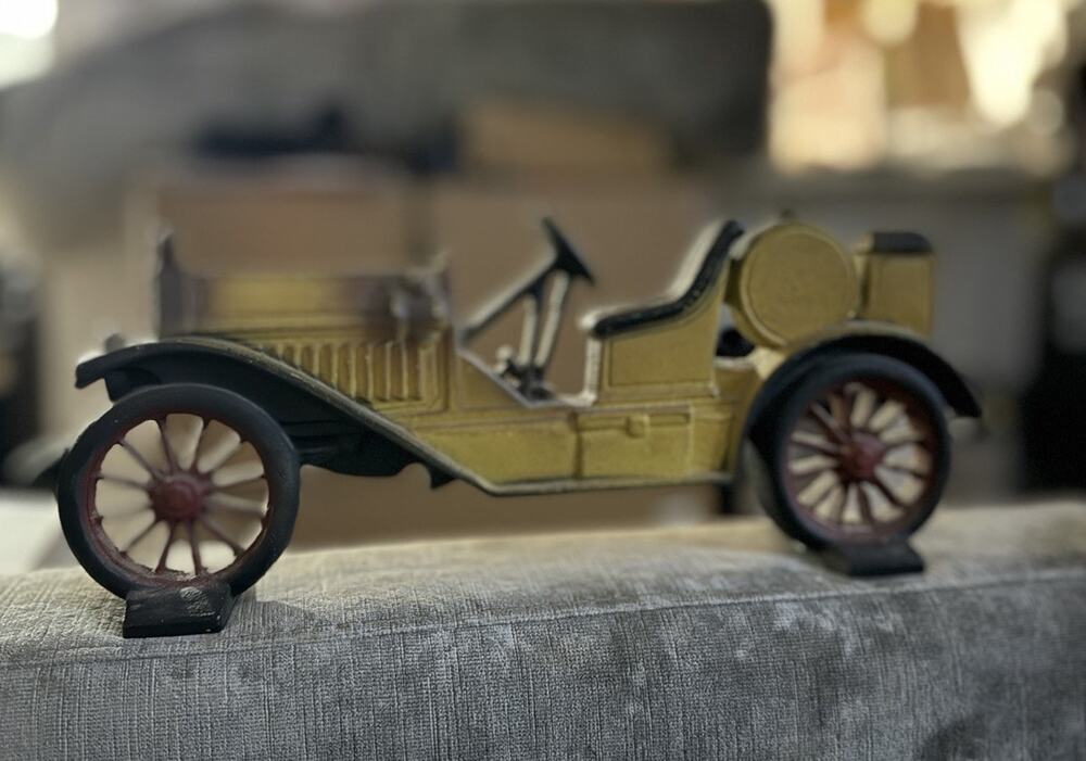 Vintage 1960s Sexton USA Die Cast Antique Old Classic Car Plaque Art Decor 13”